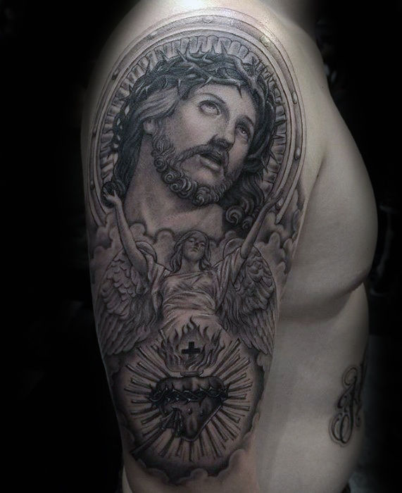tatouage jesus christ 330