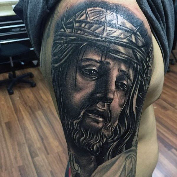 tatouage jesus christ 334