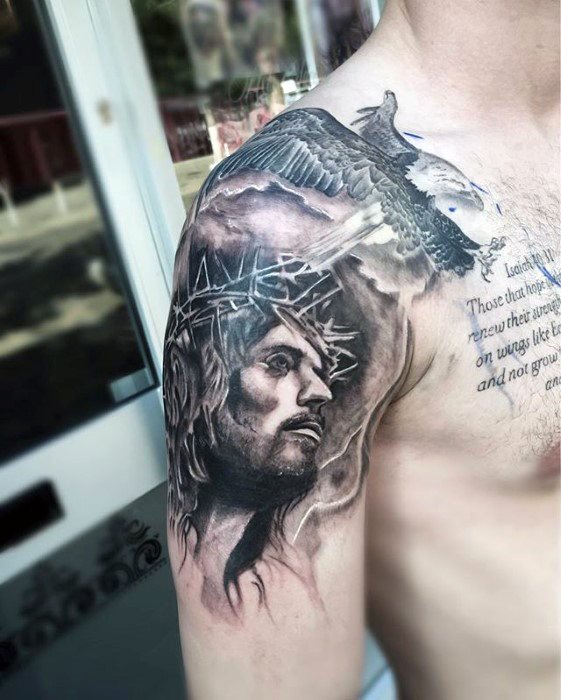 tatouage jesus christ 352