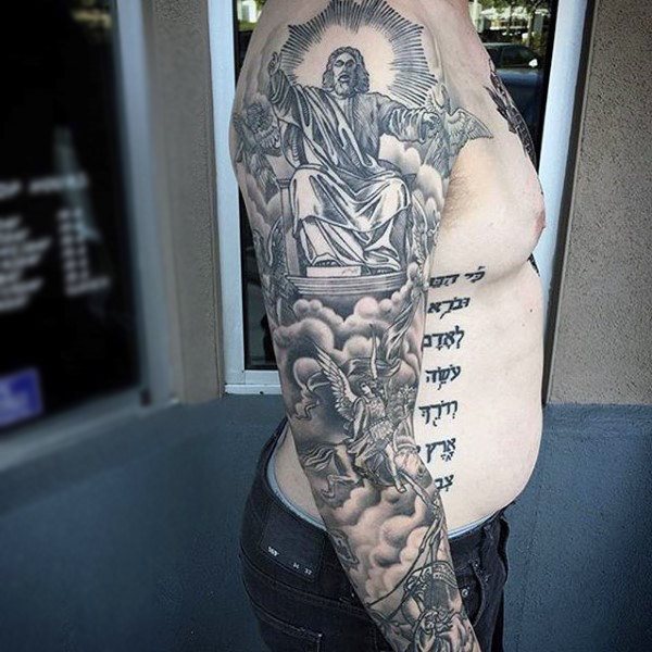 tatouage jesus christ 44