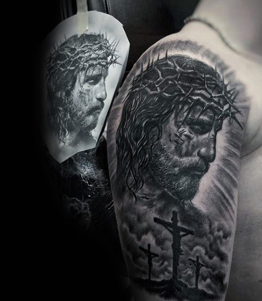tatouage jesus christ 56