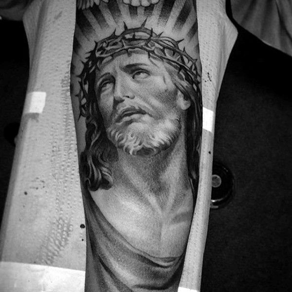tatouage jesus christ 66