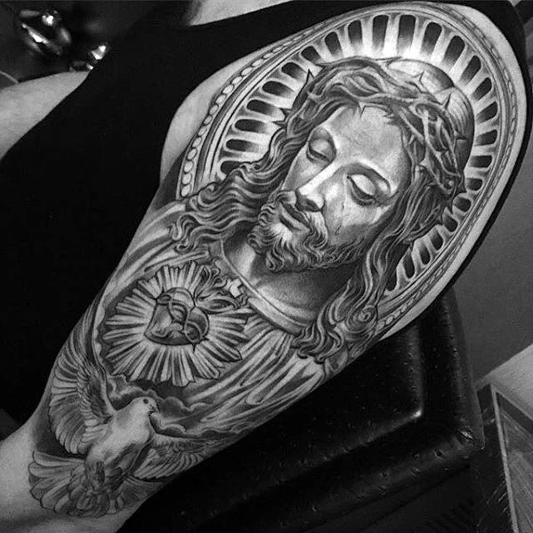 tatouage jesus christ 88