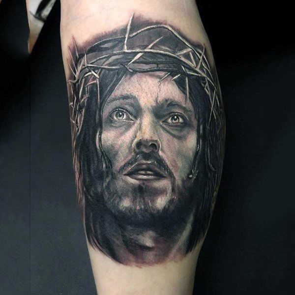tatouage jesus christ 90