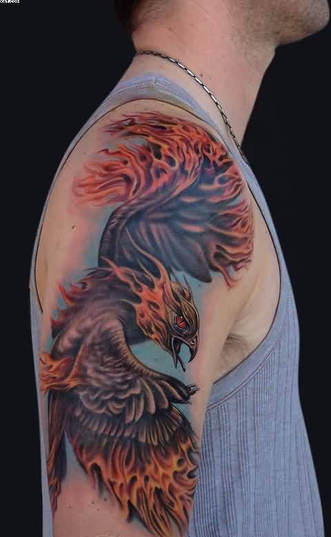 tatouage phoenix 118
