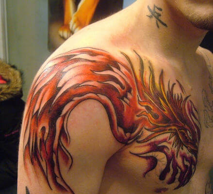 tatouage phoenix 124