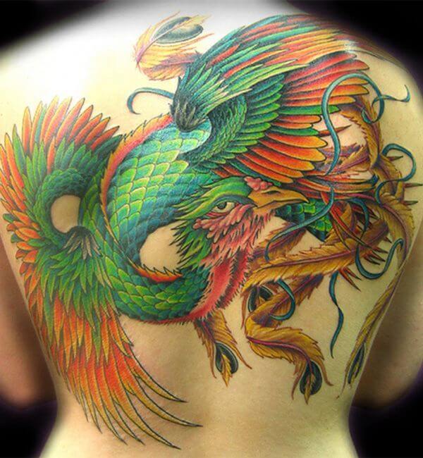 tatouage phoenix 126
