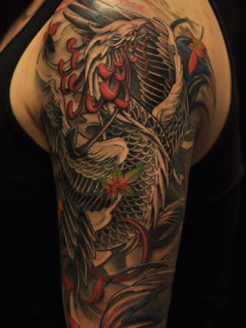 tatouage phoenix 136