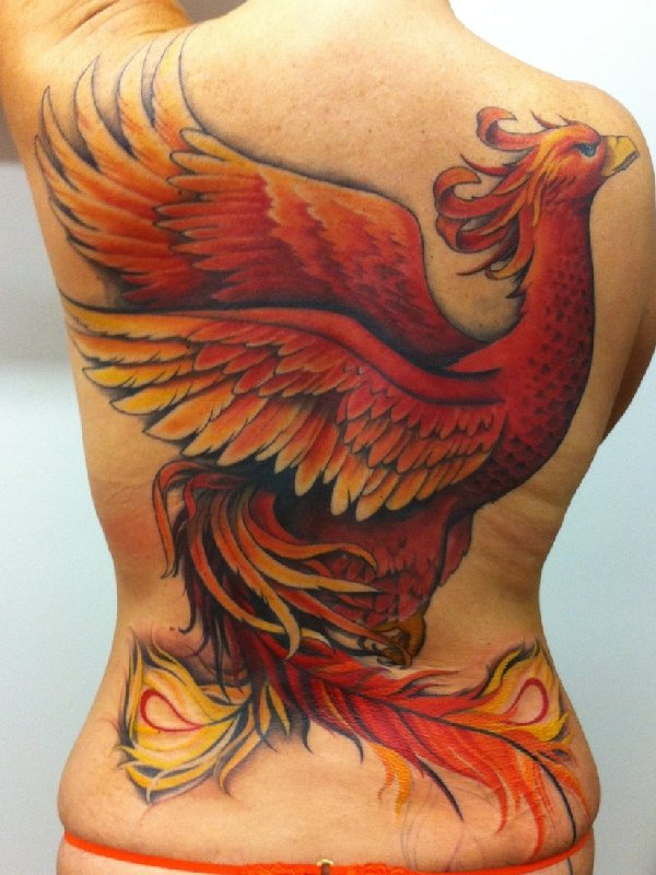 tatouage phoenix 150