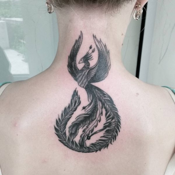 tatouage phoenix 160