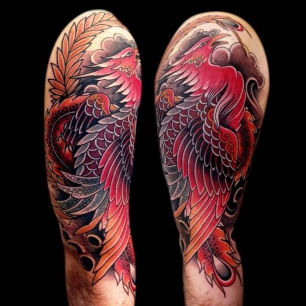 tatouage phoenix 162