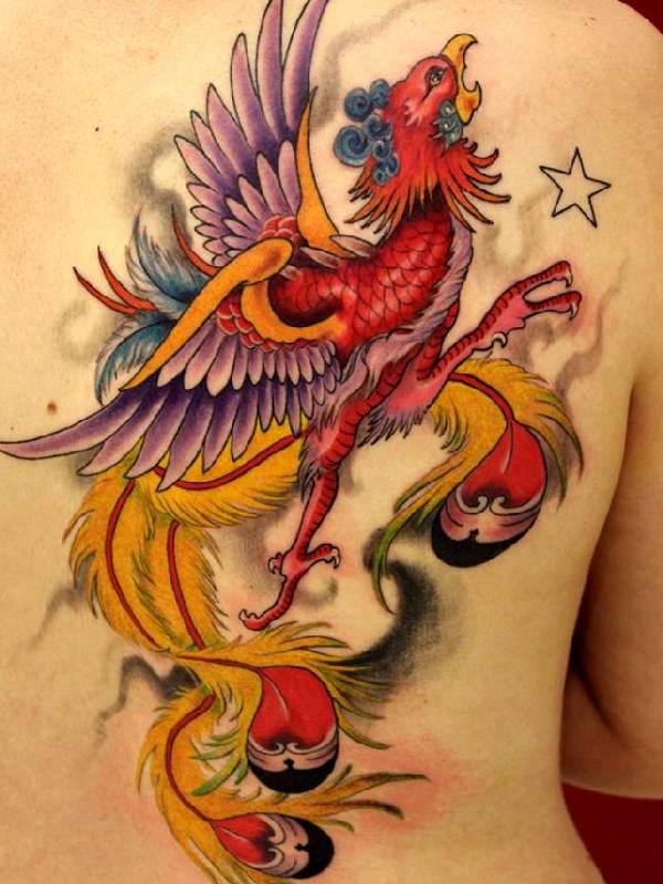 tatouage phoenix 186
