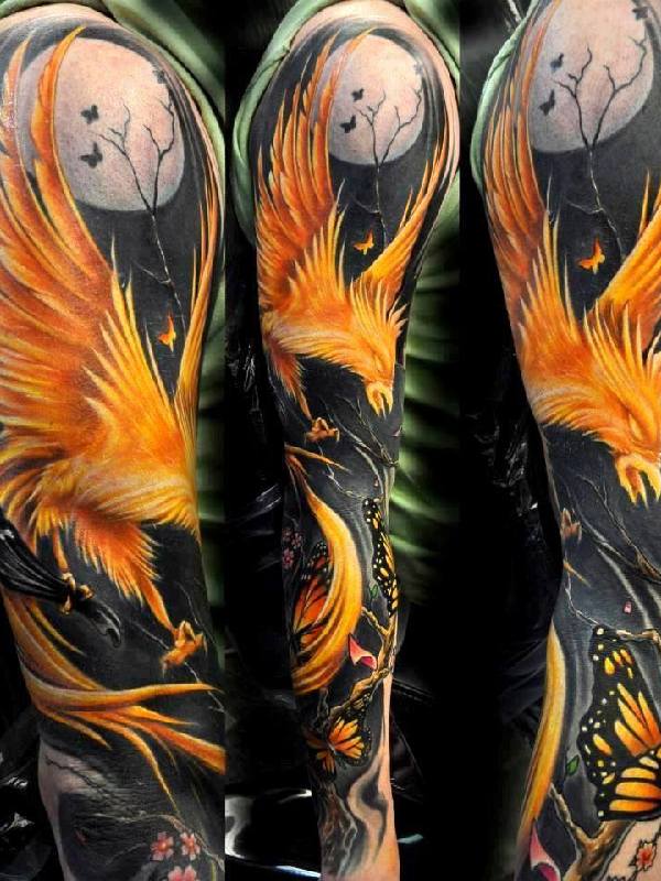 tatouage phoenix 192