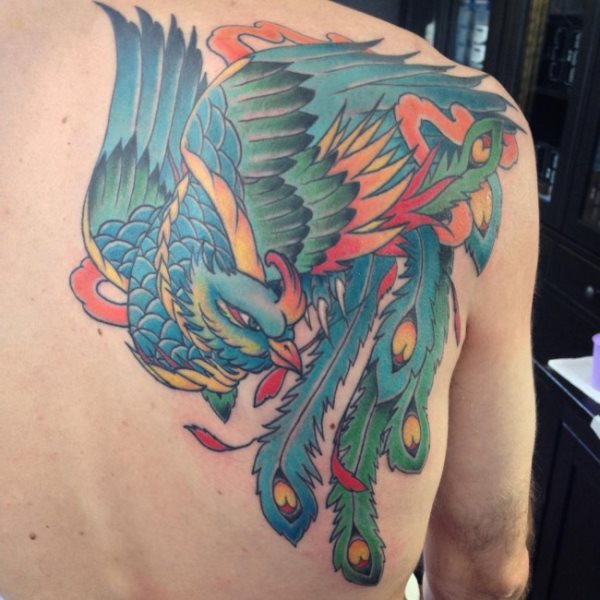 tatouage phoenix 202