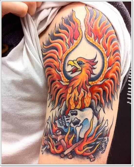 tatouage phoenix 216
