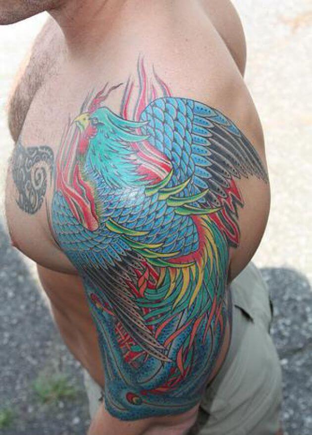 tatouage phoenix 228