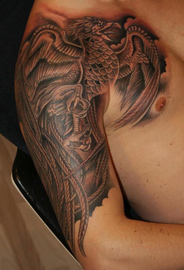 tatouage phoenix 236