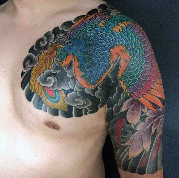 tatouage phoenix 24