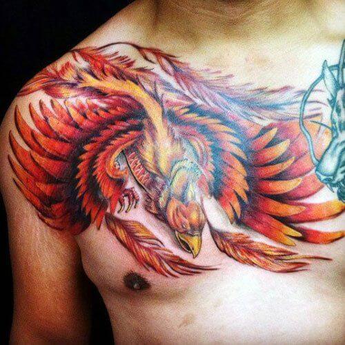 tatouage phoenix 240