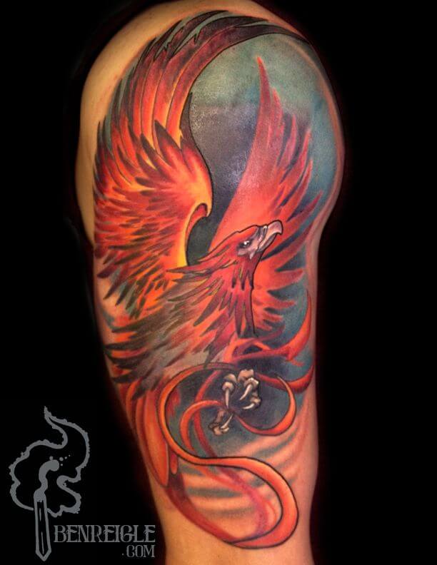 tatouage phoenix 248