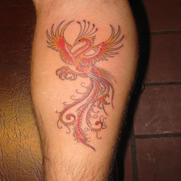 tatouage phoenix 256