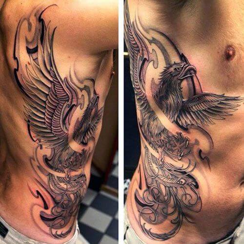 tatouage phoenix 278