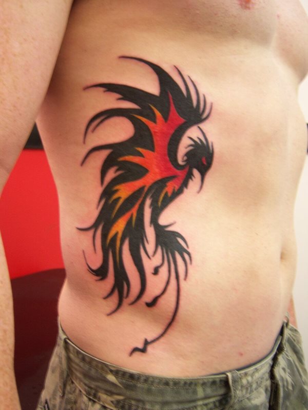 tatouage phoenix 28