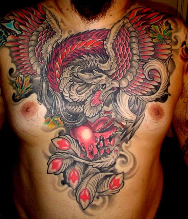 tatouage phoenix 48