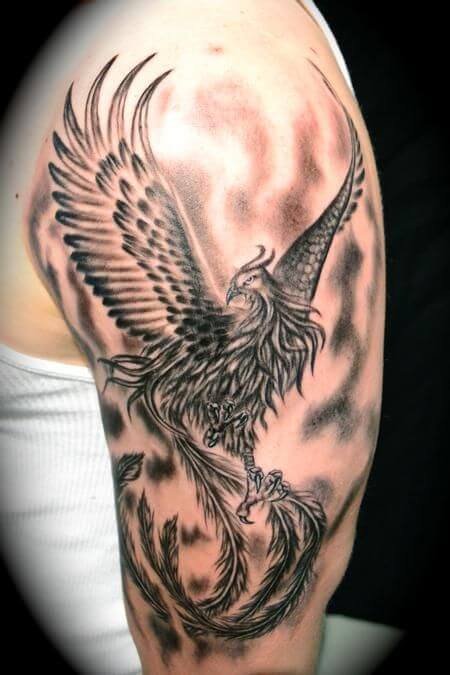 tatouage phoenix 76