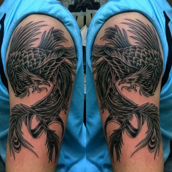 tatouage phoenix 82