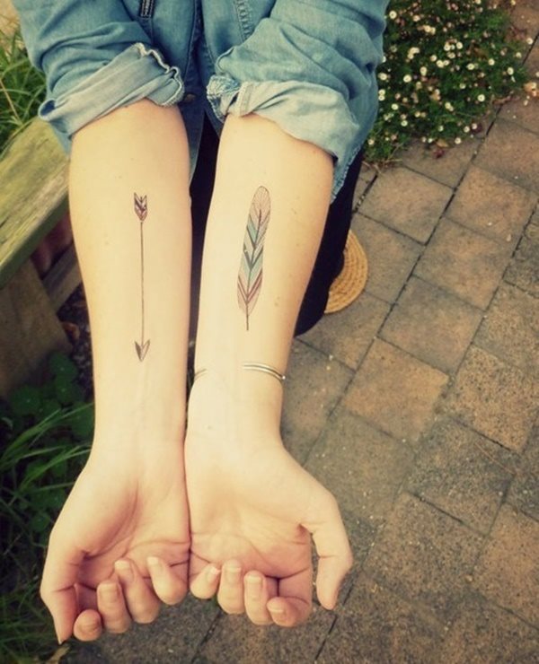 tatouage plume 108