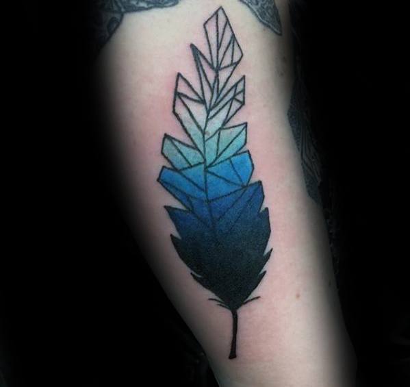 tatouage plume 12