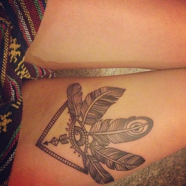 tatouage plume 310