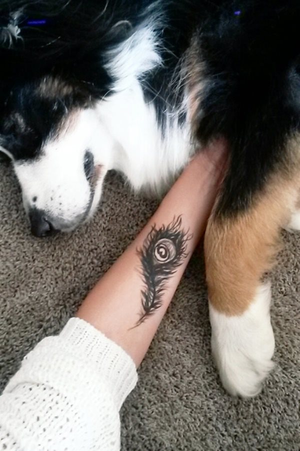 tatouage plume 312