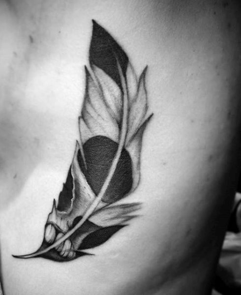 tatouage plume 414