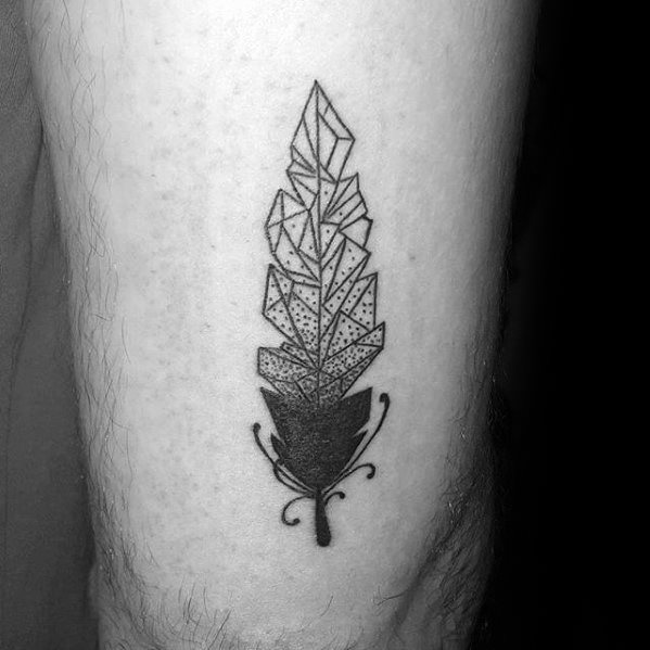 tatouage plume 442