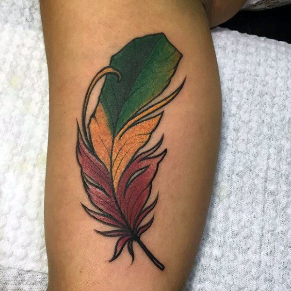 tatouage plume 494