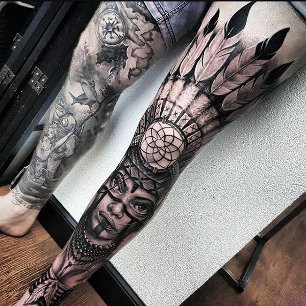 tatouage plume 500