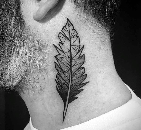 tatouage plume 502
