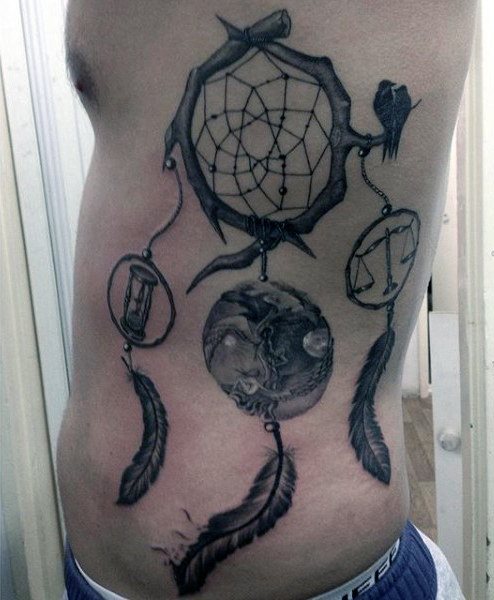tatouage plume 506