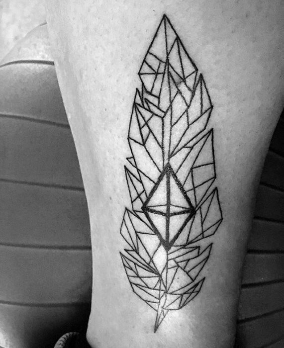 tatouage plume 514