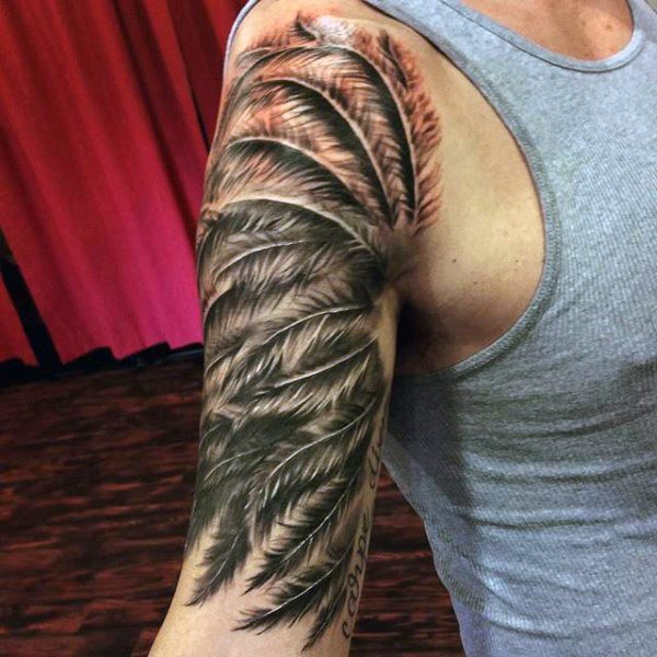 tatouage plume 520