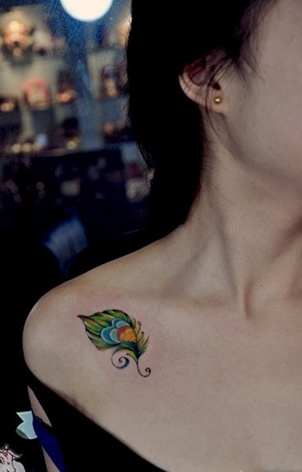 tatouage plume 90