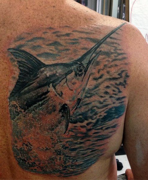 tatouage poisson 24