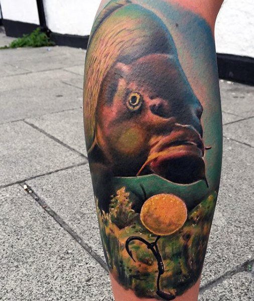 tatouage poisson 36