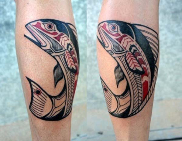 tatouage poisson 464