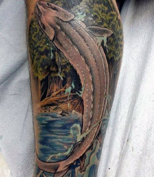 tatouage poisson 478