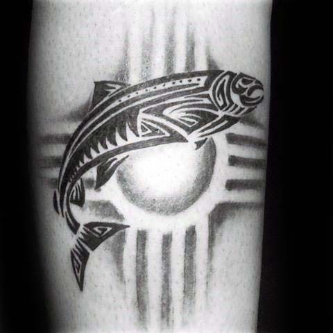 tatouage poisson 506