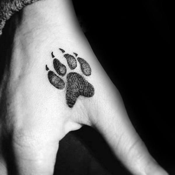 48 Tatouages De Griffes De Pattes D Empreintes Ou De Marques De Loup