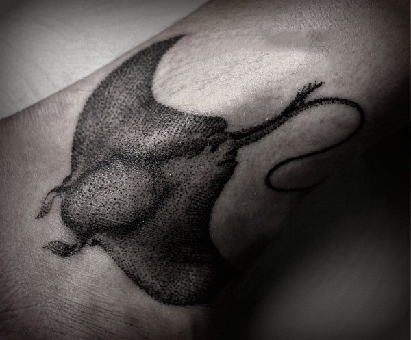 55 Tatouages de raies manta (Et leur signification)